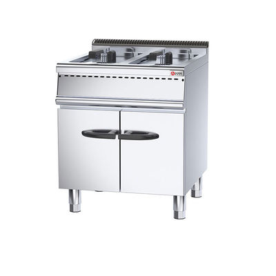 Apparecchiature da cucina per ristoranti 800*900* 850 70 mm Fritura a gas commerciale con armadietto