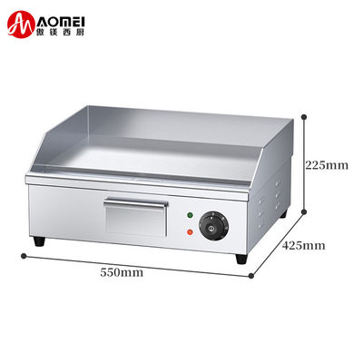 Apparecchiature da cucina Griglie elettriche in ghisa e fritture elettriche per griglie Teppanyaki