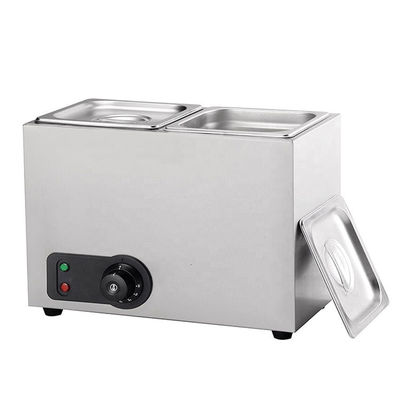 6.5 kg Capacità Multifunzione Acciaio inossidabile Tempratrice di cioccolato con 2 serbatoi