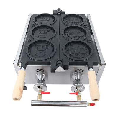 Negozio di snack Produttore commerciale di waffle Mini Waffle rotondo Equipaggiamento di produzione alimentare