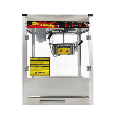 Macchina elettrica di produzione di popcorn di grande capacità per cinema e centri commerciali a casa