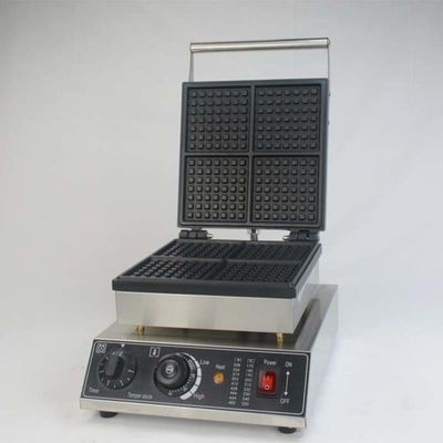 AM-206 Nonstick Square Waffle Maker Machine Waffle durevole per Homeycomb Waffles
