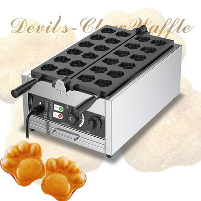 Macchina da forno per muffin a zampa d'orso da 3000W con forma a zampa di gatto Voltaggio 220v Cartoon Waffle