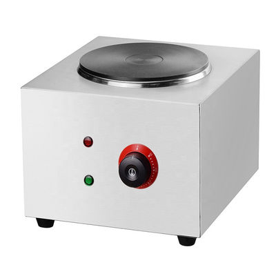 Controllo della temperatura Stufa elettrica a bruciatore singolo Cucina a caldo per la preparazione alimentare