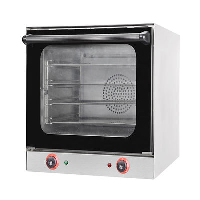 Forno a convezione 4 vassoi in acciaio inossidabile per la cottura commerciale in 600x560x560mm