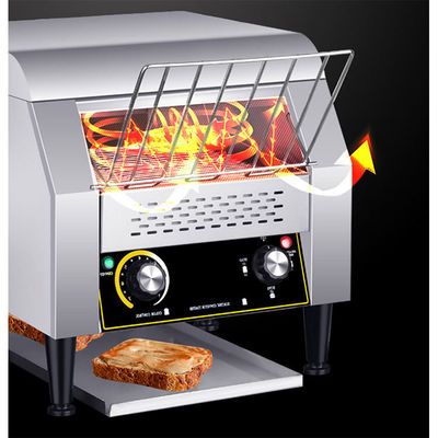 Tostatore elettrico di pane da 2200W per ristorante colazione 2 fette N/W 14Kg