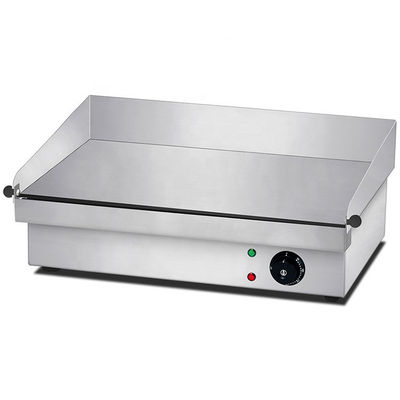 Apparecchiature da cucina per ristoranti Griglie elettriche a piatto piatto per hamburger perfetti
