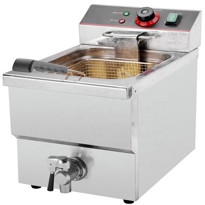 Home Macchina friggitrice elettrica singola in acciaio inossidabile con design user-friendly