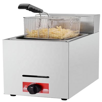 Acciaio inossidabile 201/304 Gas LPG Frittelle fritte per cucina commerciale