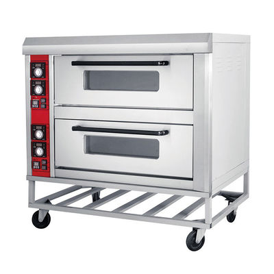 Facile utilizzo Acciaio inossidabile Tre strati Forno elettrico per pizza Macchine da forno vantaggio