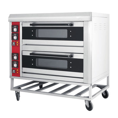 Facile utilizzo Acciaio inossidabile Tre strati Forno elettrico per pizza Macchine da forno vantaggio