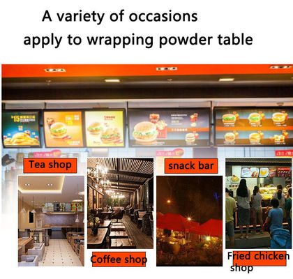 800/1000x700x800 mm Tavolo da pasticceria per cucina commerciale per un'imballaggio rapido e senza problemi