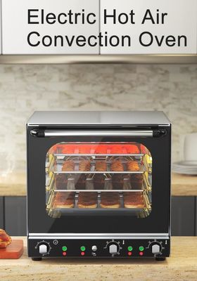 Forno elettrico a convezione a vapore per la cottura di biscotti a base di pane