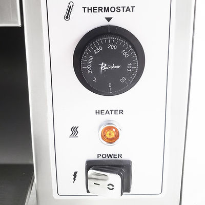 Tostatore a nastro trasportatore elettrico da 1600 W per pane di hamburger nell'industria alimentare commerciale