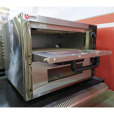 Forno elettrico per pizza commerciale per apparecchiature mobili di cucina in impianti di trasformazione della carne