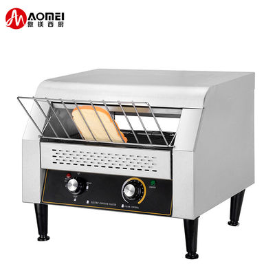 Convogliatore elettrico in acciaio inossidabile per pane sandwich per colazione in albergo