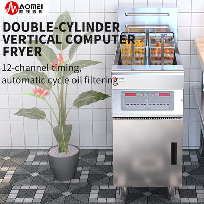 Fritura in argento a controllo informatico con temperatura automatica e sollevamento