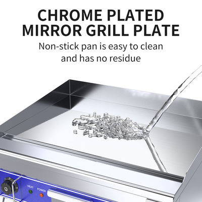 Materiale PTFE antiaderente Grill elettrico per la cucina di un ristorante commerciale