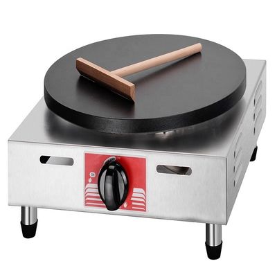Produttore commerciale di crepe a gas a testa singola 12 kg Capacità per cucine occupate