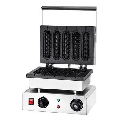 5 Crepe Stick Waffle Maker per commercio 10 kg Peso lordo 300x270x230mm Dimensione del prodotto