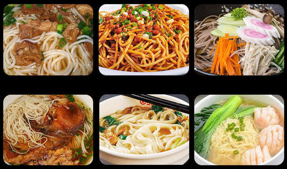 Cucina commerciale Gas Pasta Cooker Machine con 4 teste Noodles Capacità di cottura