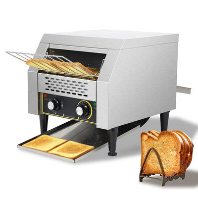 220V elettrico trasportatore tostapane per snack macchina cuocere in modo uniforme fetta di pane slot extra ampio
