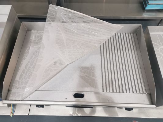 Macchina elettrica per grigliare con costruzione in acciaio inossidabile e regolazione della temperatura