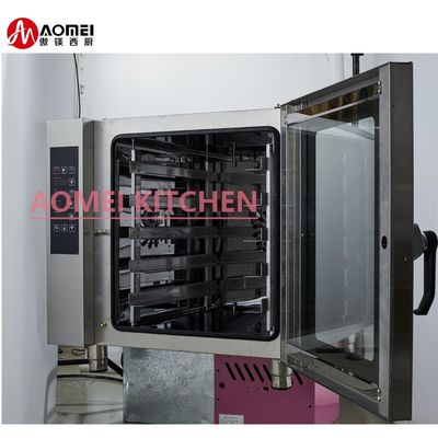 Forno a convezione ad aria calda da 738x850x620 mm 5 strati con funzione di vapore