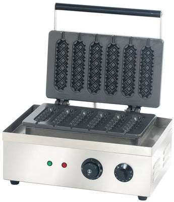 220V-240V Voltage Hot Dog Lolly Waffle Maker Machine per non attaccare mais croccante siamese