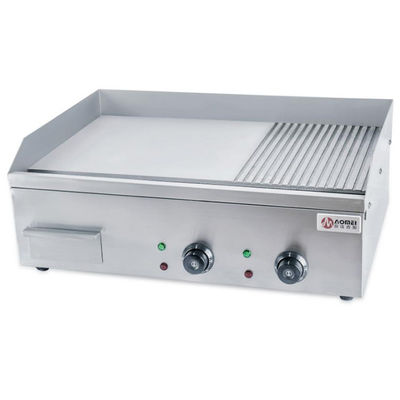 Grill e griglia elettrici in acciaio inossidabile non appiccicoso per cucina di ristorante