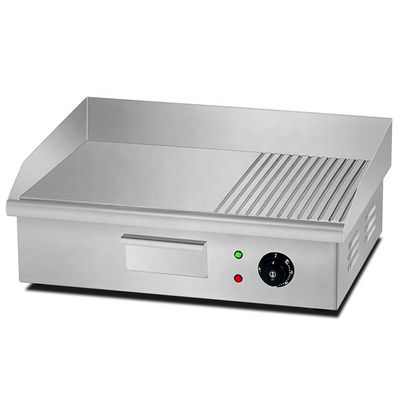 Grill e griglia elettrici in acciaio inossidabile non appiccicoso per cucina di ristorante