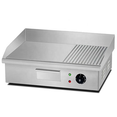 Grill e griglia elettrici in acciaio inossidabile non appiccicoso per cucina di ristorante