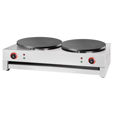 Potenza elettrica 6W 220V Crepe maker antiaderente per la produzione di crepe senza problemi