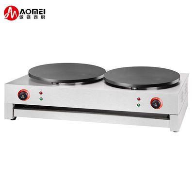 Potenza elettrica 6W 220V Crepe maker antiaderente per la produzione di crepe senza problemi