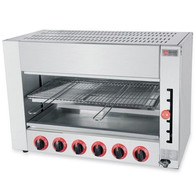 Apparecchiature di cucina per cucina commerciale Salamandra a gas elettrico con dimensioni 620x440x620 mm