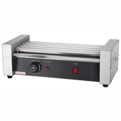 550x250x180mm Certificato CE commerciale avanzato 5 rulli Hot Dog Grill