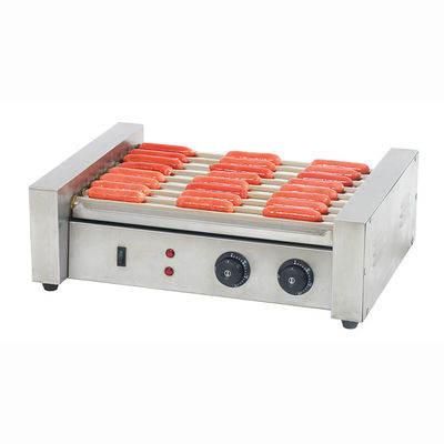 550x250x180mm Certificato CE commerciale avanzato 5 rulli Hot Dog Grill