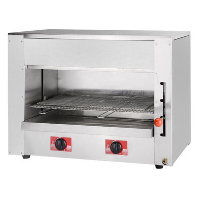 Alta velocità a bassa energia 30 kg Salamandra Grill / torrefazione / forno da barbecue per attrezzature da cucina