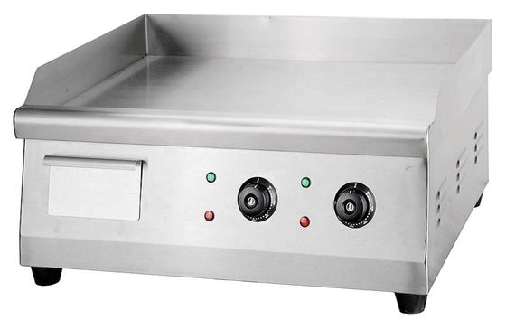 Acciaio inossidabile elettrico piattina piatta Griddle di grado commerciale facile da pulire e durevole