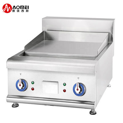 Macchina a griglia piatta Bbq elettrica commerciale per l'imballaggio di cucina Dimensione 720*740*450mm