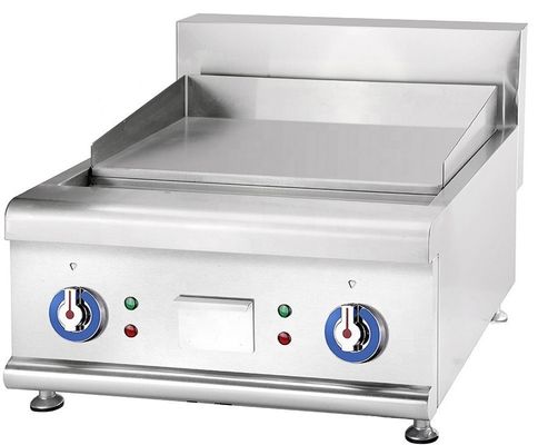 Macchina a griglia piatta Bbq elettrica commerciale per l'imballaggio di cucina Dimensione 720*740*450mm