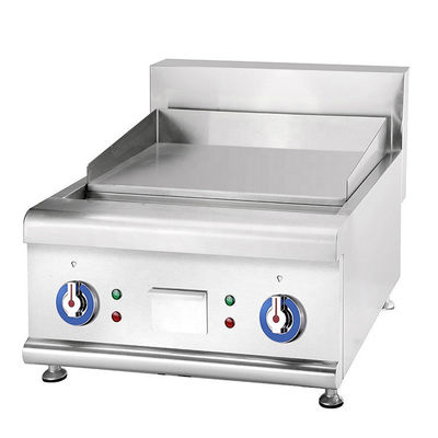 Macchina a griglia piatta Bbq elettrica commerciale per l'imballaggio di cucina Dimensione 720*740*450mm