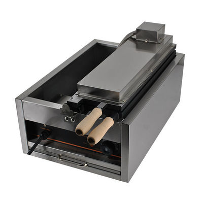 Produttore automatico di waffle Taiyaki a forma di pesce a 220 V con 6 stampi di waffle