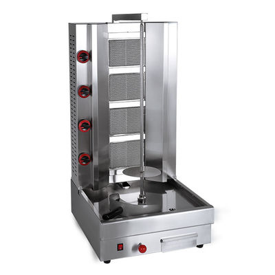 Macchina di Shawarma elettrica commerciale con corpo in acciaio inossidabile e 220-240V di potenza