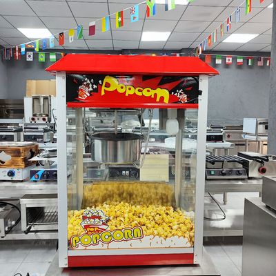 Funzione di controllo dell'interruttore Macchina di popcorn in acciaio inossidabile per la produzione commerciale di popcorn