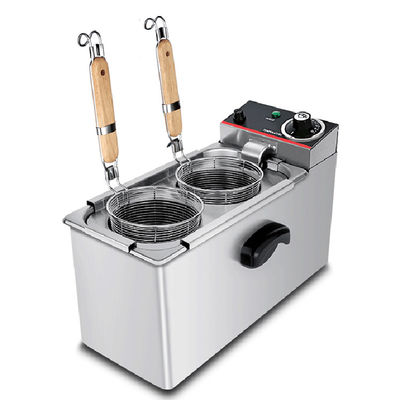 Apparecchiature per la ristorazione 2kW Desktop elettrico 2 teste Pasticceria per ristoranti Noodle Boiling