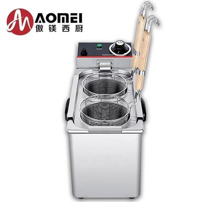Apparecchiature per la ristorazione 2kW Desktop elettrico 2 teste Pasticceria per ristoranti Noodle Boiling