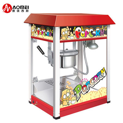 Fabbricante di popcorn in acciaio inossidabile rosso multifunzionale EB-06