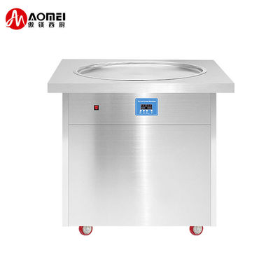 Yogurt surgelato da servire a molle a doppio piatto Macchina di rotolamento di gelati fritti per l'industria degli snack