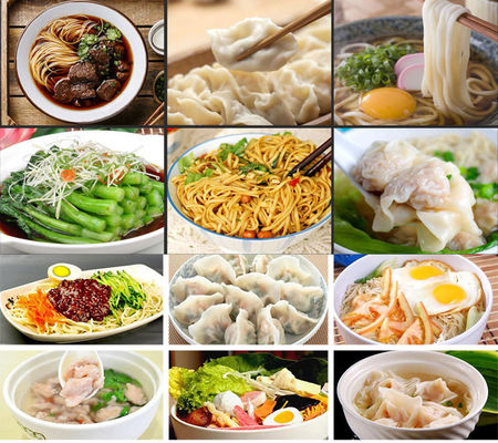 Hotel Ristorante Cucina Noodle a gas Macchina da cucina con 4 cestini e alta capacità